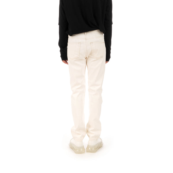 DRKSHDW by Rick Owens | Torrance Cut Pants White Wax - Concrete