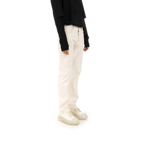DRKSHDW by Rick Owens | Torrance Cut Pants White Wax - Concrete