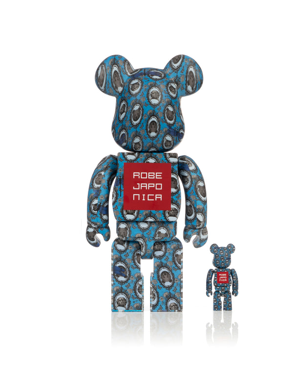 Medicom Toy | Be@rbrick ROBE JAPONICA MIRROR 100％ & 400％ - Concrete