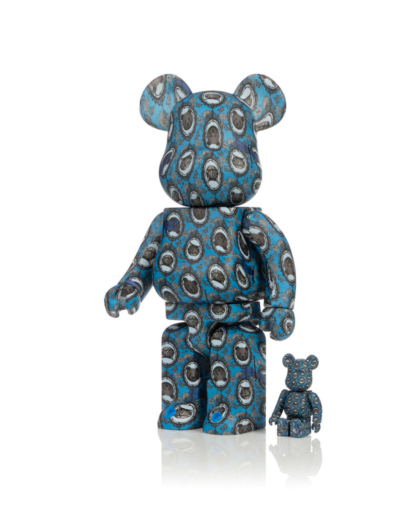 Medicom Toy | Be@rbrick ROBE JAPONICA MIRROR 100％ & 400％ - Concrete
