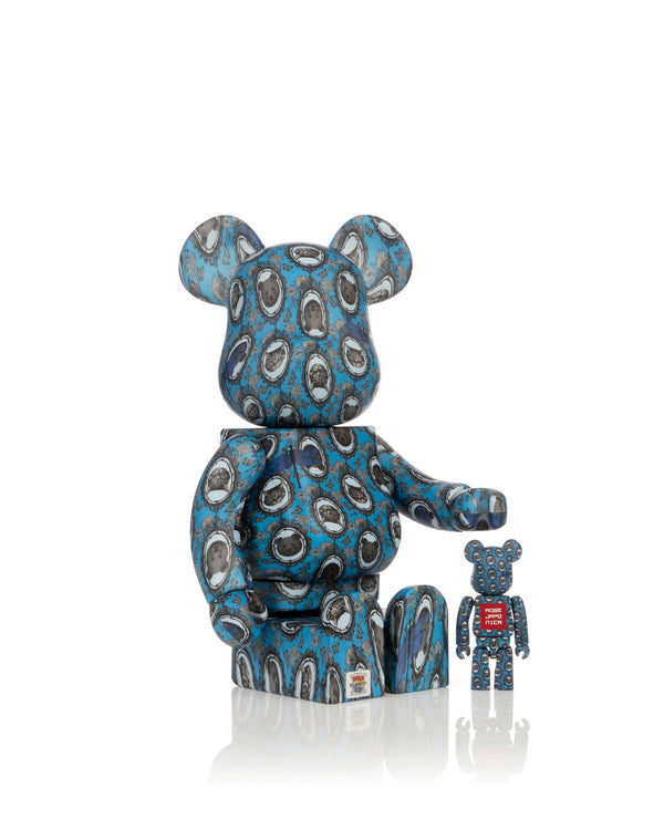Medicom Toy | Be@rbrick ROBE JAPONICA MIRROR 100％ & 400％ - Concrete