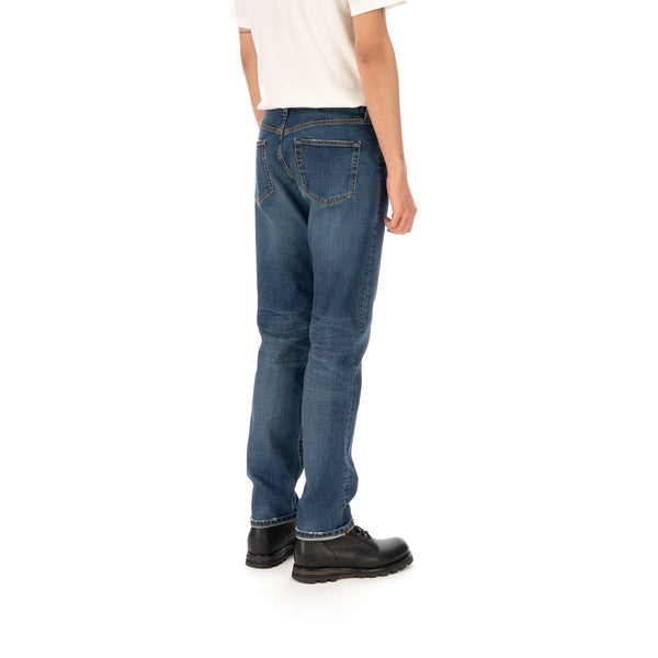SELF CINEMA | M Taper Jean Mid Blue Vintage - Concrete