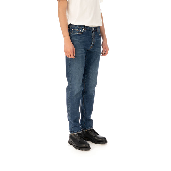 SELF CINEMA | M Taper Jean Mid Blue Vintage - Concrete