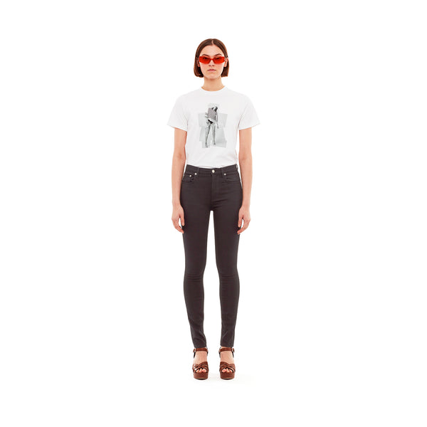 SELF CINEMA | W Skinny Jean Stay Black - Concrete