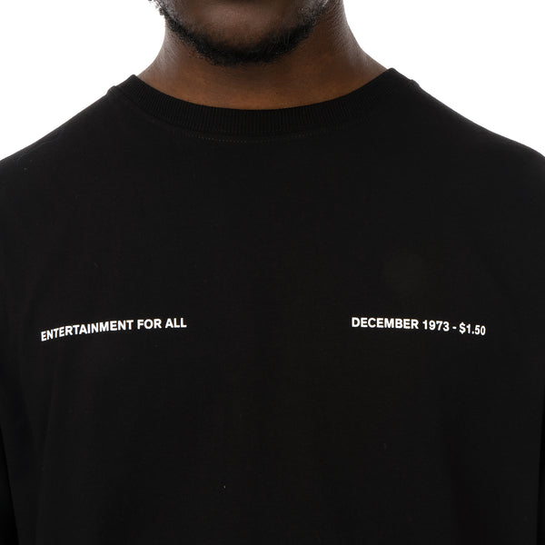 Soulland | Meets Playboy 'December' T-Shirt Black - Concrete