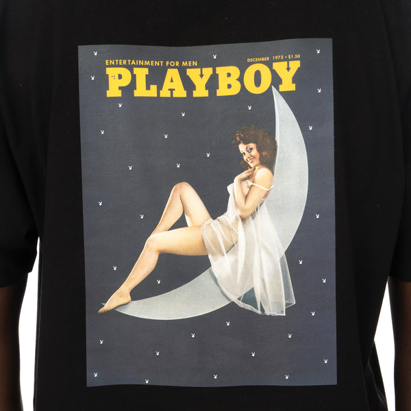 Soulland | Meets Playboy 'December' T-Shirt Black - Concrete