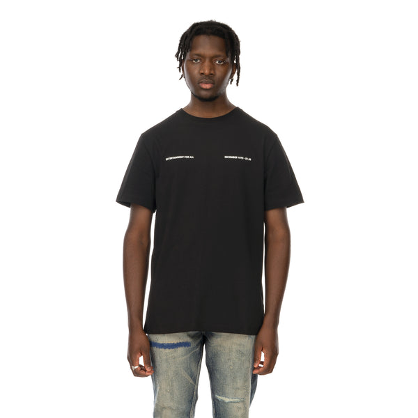 Soulland | Meets Playboy 'December' T-Shirt Black - Concrete