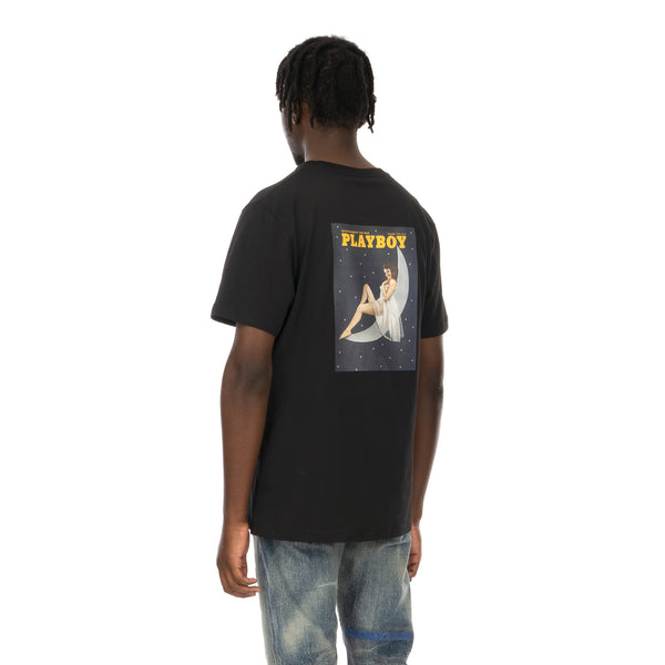 Soulland | Meets Playboy 'December' T-Shirt Black - Concrete