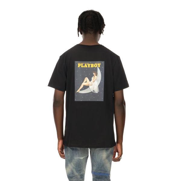 Soulland | Meets Playboy 'December' T-Shirt Black - Concrete