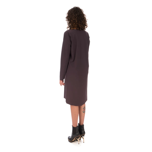 Studio Ruig | Japie Dress Plum - Concrete