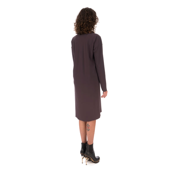 Studio Ruig | Japie Dress Plum - Concrete