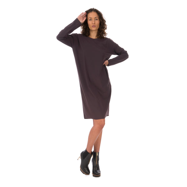 Studio Ruig | Japie Dress Plum - Concrete