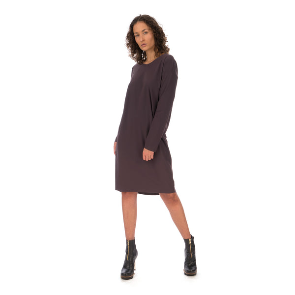 Studio Ruig | Japie Dress Plum - Concrete