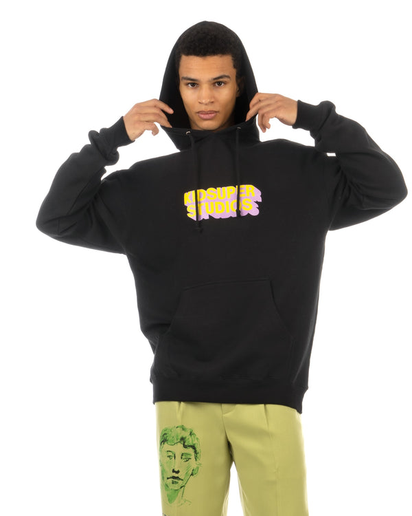 KidSuper | Studio's Logo Hoodie Black - Concrete