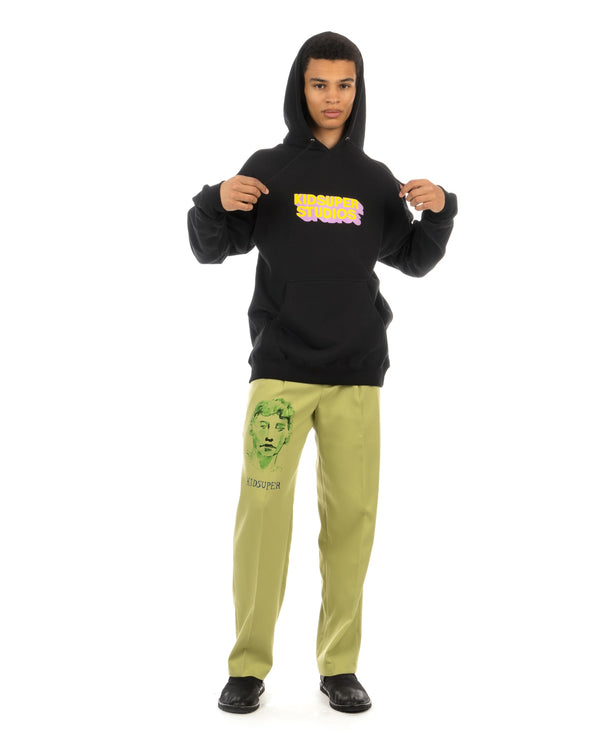KidSuper | Studio's Logo Hoodie Black - Concrete