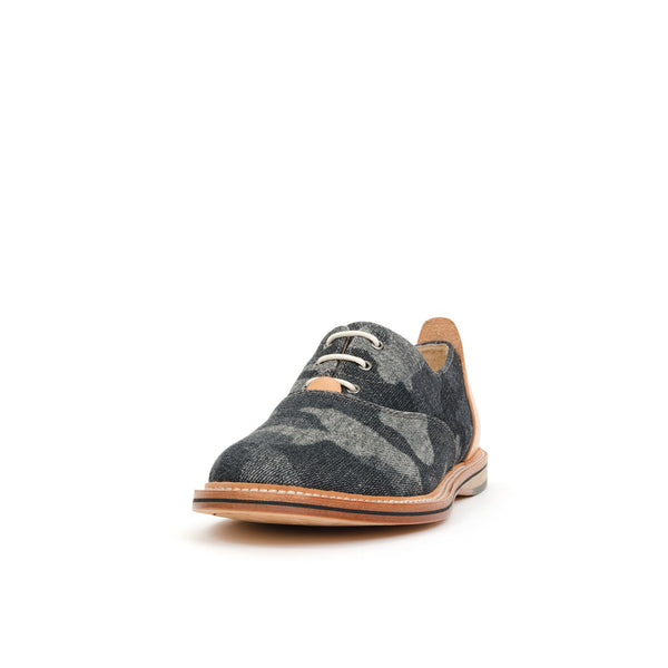 Thorocraft Hampton Textile Canvas Black Denim Camo - Concrete