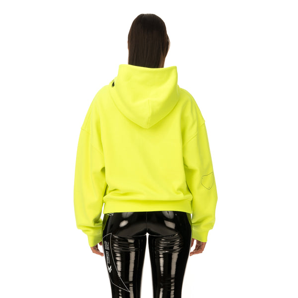 TTSWTRS | Zipper Hoodie Neon - Concrete