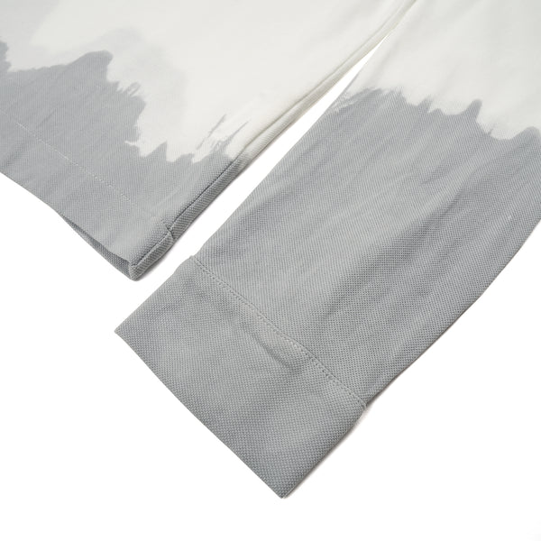 A-COLD-WALL* | Recut Polo Longsleeve Shirt White - Concrete
