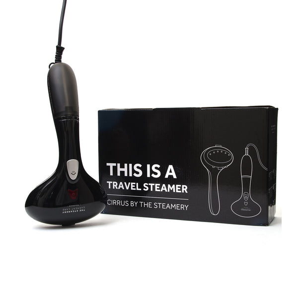 The Steamery | Travel Steamer Cirrus Black - Concrete