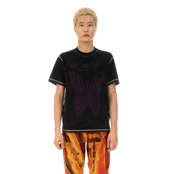United Standard | Butterfly Acid T-Shirt Black - Concrete