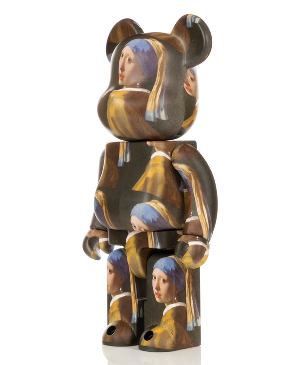 Medicom Toy | Be@rbrick 1000% Johannes Vermeer 'Girl with a Pearl Earring' - Concrete