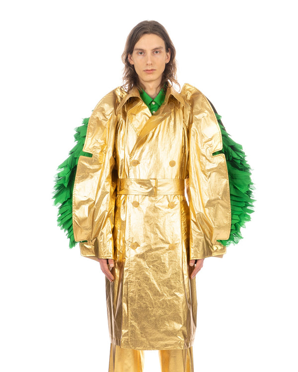 Walter Van Beirendonck | Daedalus Trench Gold - Concrete