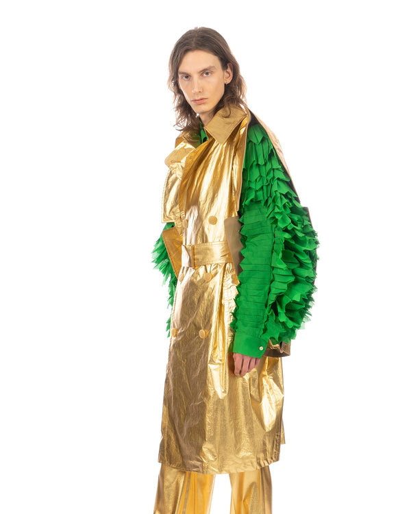 Walter Van Beirendonck | Daedalus Trench Gold - Concrete