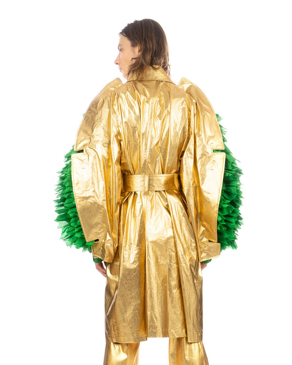 Walter Van Beirendonck | Daedalus Trench Gold - Concrete