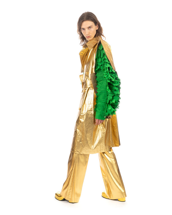 Walter Van Beirendonck | Daedalus Trench Gold - Concrete