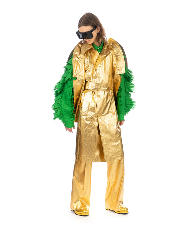 Walter Van Beirendonck | Daedalus Trench Gold - Concrete