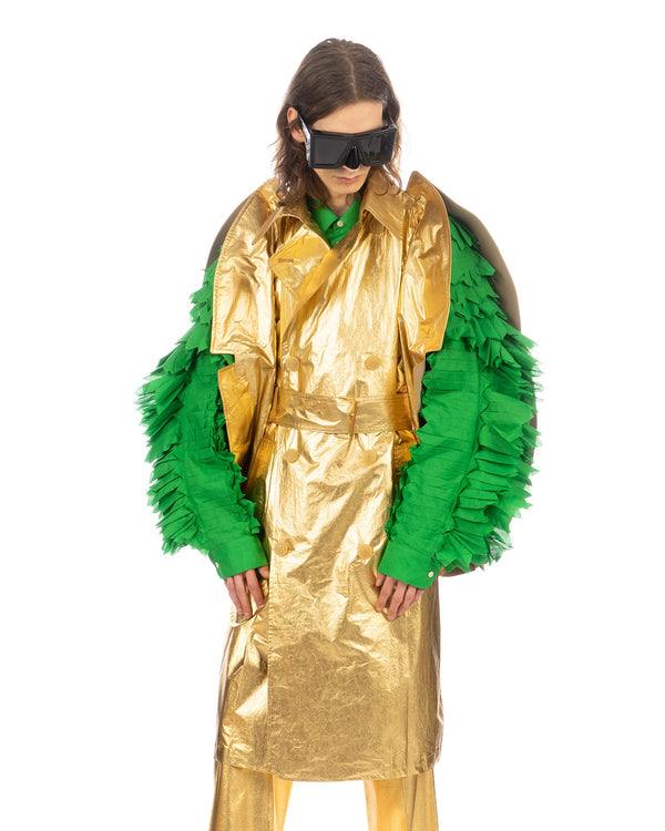 Walter Van Beirendonck | Daedalus Trench Gold - Concrete
