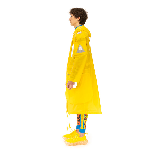 Walter Van Beirendonck | Mirror Parka Yellow - Concrete