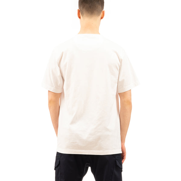 White Mountaineering | WM Label Printed T-Shirt White - Concrete