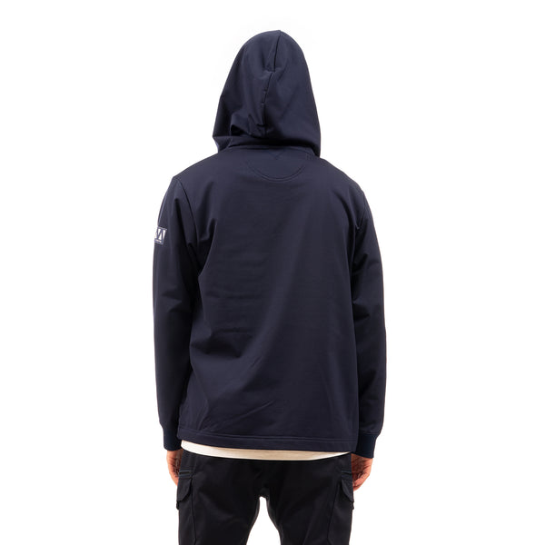 White Mountaineering | Zip Pocket Hoodie Navy - Concrete