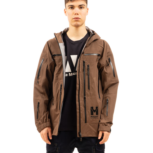 White Mountaineering | x Millet Saitos 3L Mountain Parka Brown - Concrete