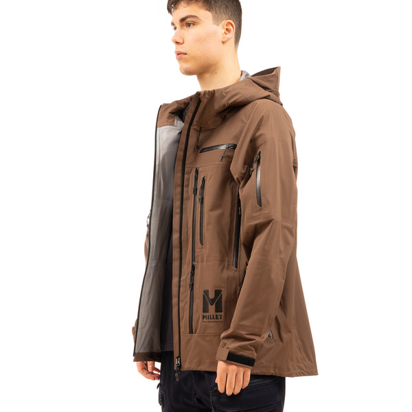 White Mountaineering | x Millet Saitos 3L Mountain Parka Brown - Concrete