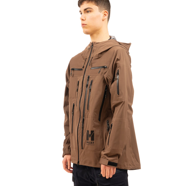 White Mountaineering | x Millet Saitos 3L Mountain Parka Brown - Concrete