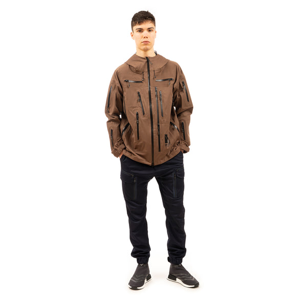 White Mountaineering | x Millet Saitos 3L Mountain Parka Brown - Concrete