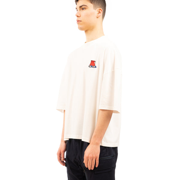 Henrik Vibskov | Men's Horsepower Takeaway Tee Off White - Concrete