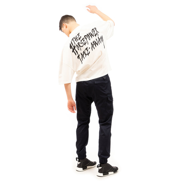 Henrik Vibskov | Men's Horsepower Takeaway Tee Off White - Concrete