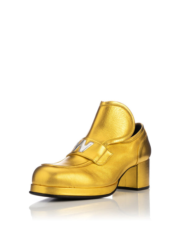 Walter Van Beirendonck | Love Shoes Gold - Concrete