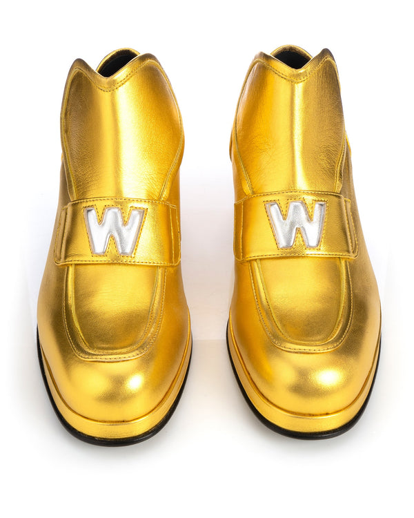 Walter Van Beirendonck | Love Shoes Gold - Concrete
