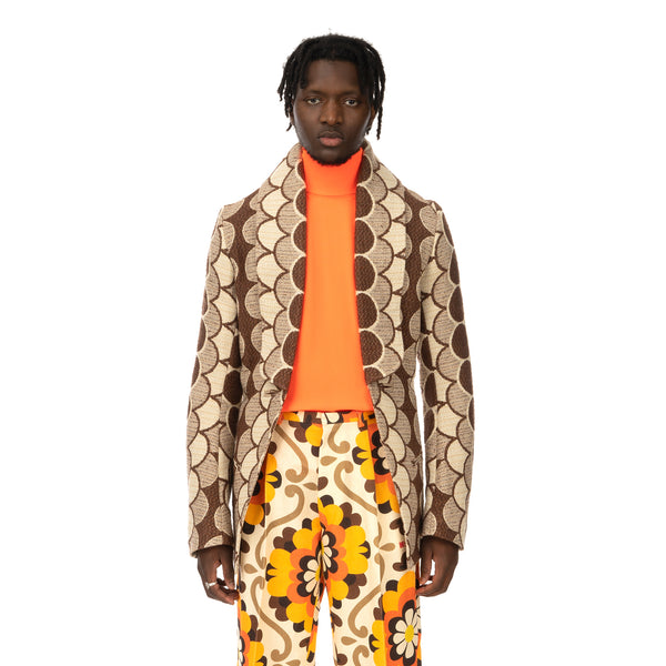 Walter Van Beirendonck | Revolution Jacket CC10 Brown Circles - Concrete