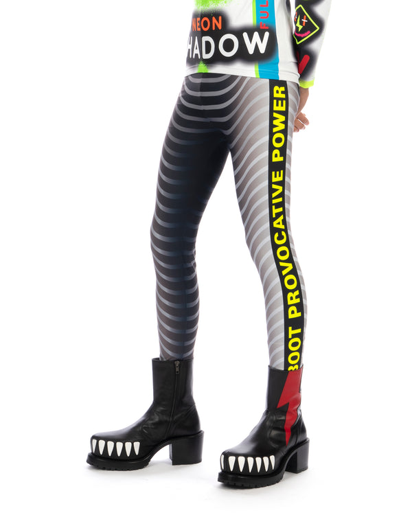 Walter Van Beirendonck | Alien Bike Leggings Grey - Concrete
