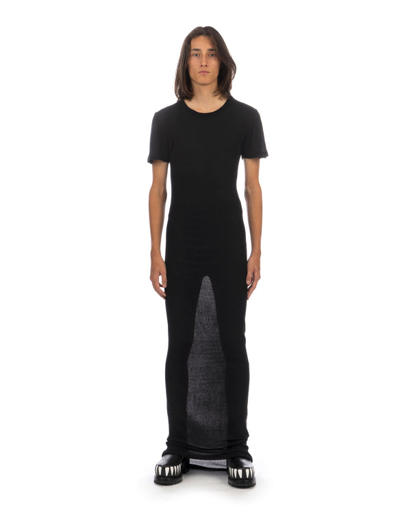 Walter Van Beirendonck | Slim Fit T-Shirt Dress Black - Concrete