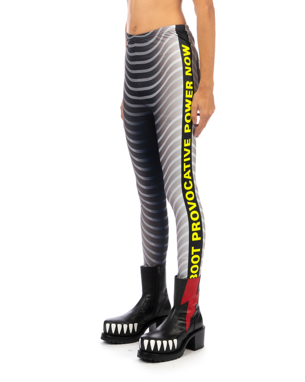 Walter Van Beirendonck | Alien Bike Leggings Grey - Concrete