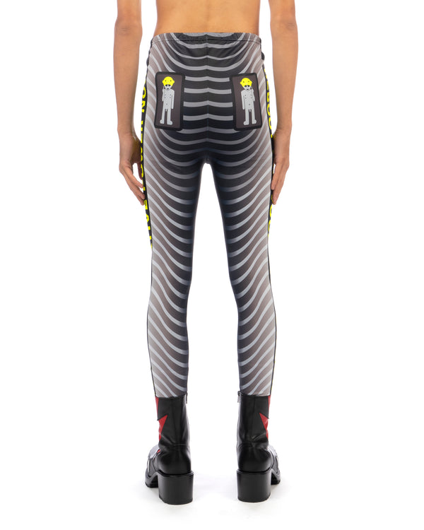 Walter Van Beirendonck | Alien Bike Leggings Grey - Concrete