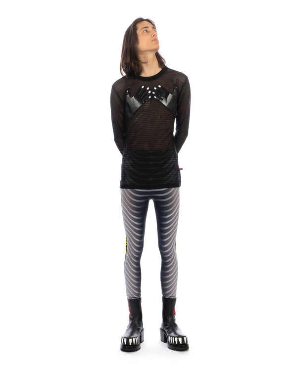Walter Van Beirendonck | Alien Bike Leggings Grey - Concrete