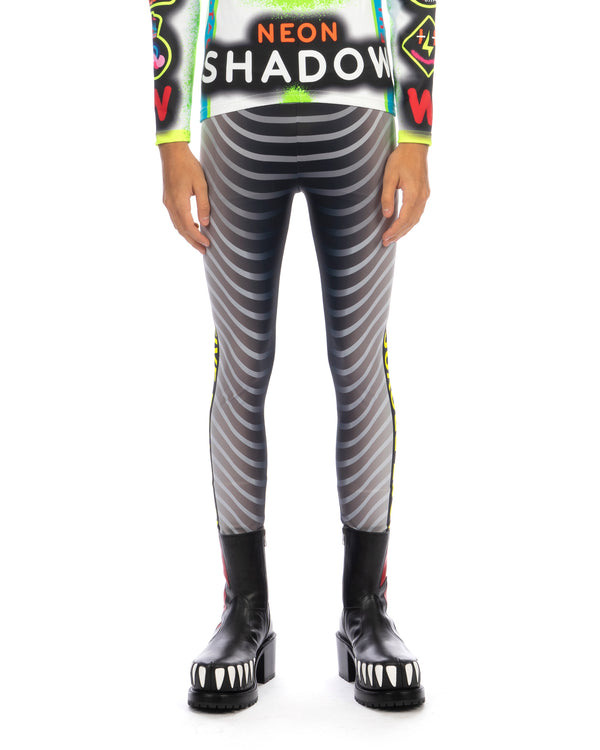 Walter Van Beirendonck | Alien Bike Leggings Grey - Concrete