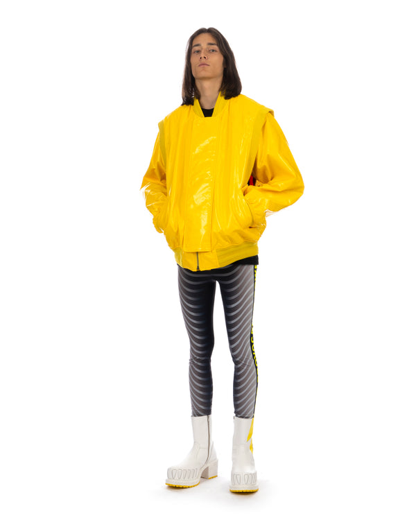 Walter Van Beirendonck | Alien Bike Leggings Grey - Concrete